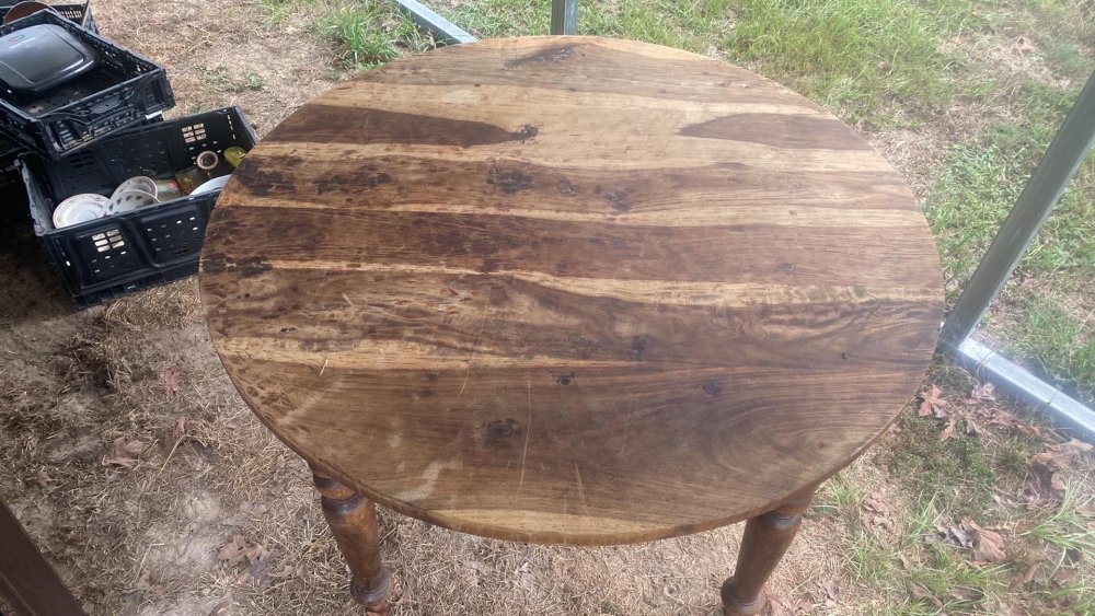 Wooden Dining Table and Chairs Set