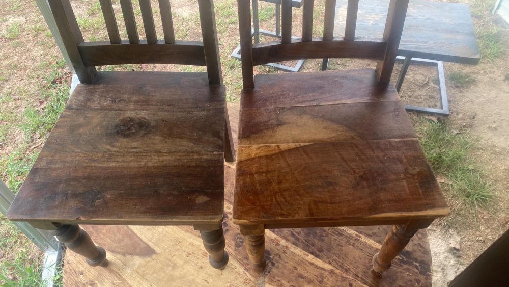 Wooden Dining Table and Chairs Set
