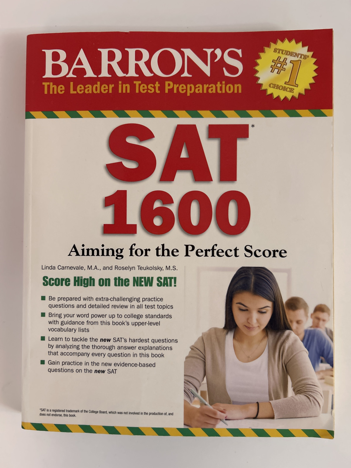 Book - Barron's SAT 1600 Guide
