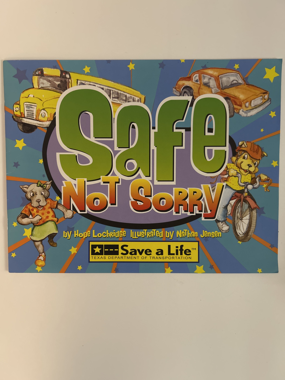Book - Safe Not Sorry, Illustrated by Nathan Jensen