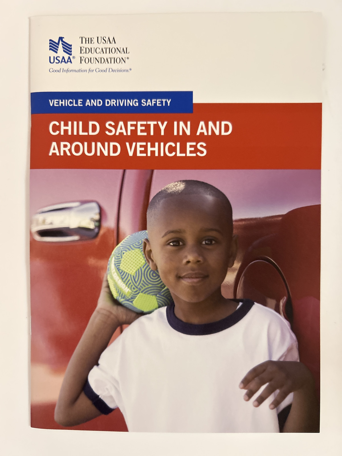 Booklet - Child Safety in and Around Vehicles by USAA
