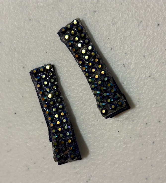 Glitter Hair Clips - Chic Sparkly Style