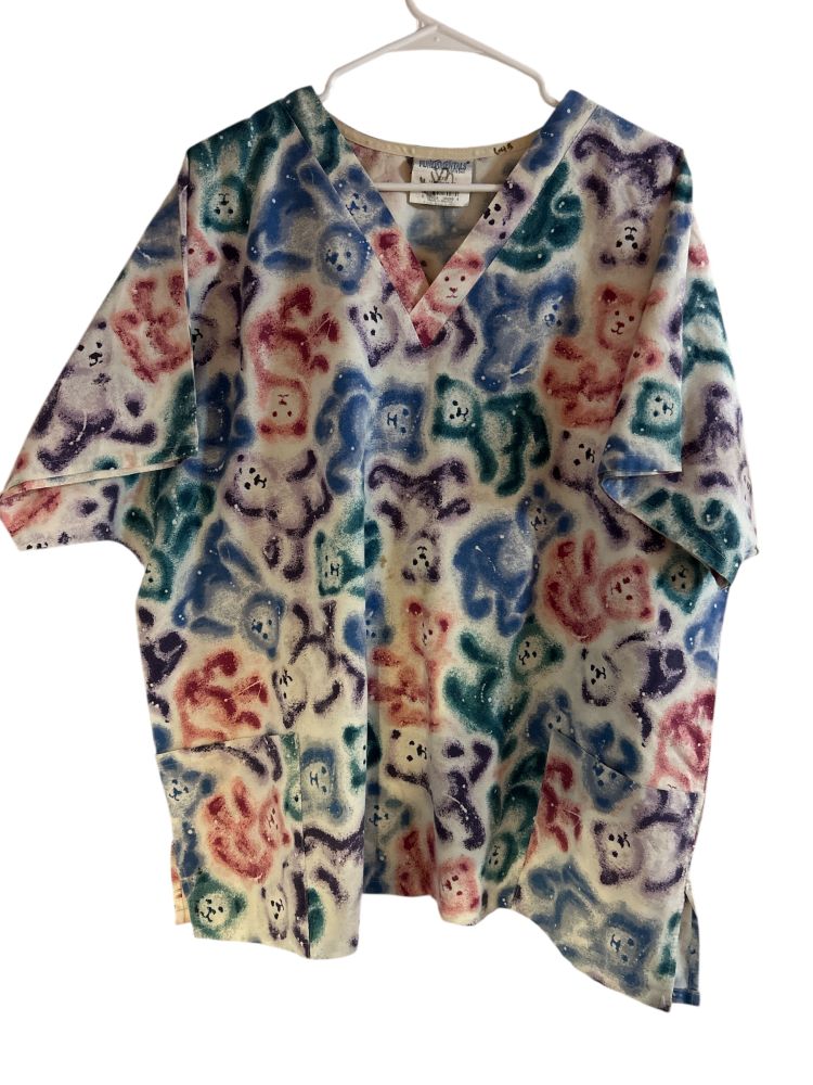 Women's Healthcare Scrubs Top 2XL