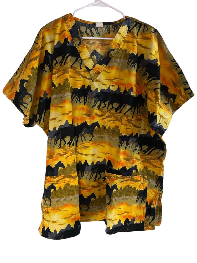 Women's 2XL Veterinarian/Healthcare Scrubs Top