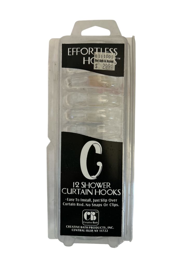 Effortless Home 12 Shower Curtain Hooks
