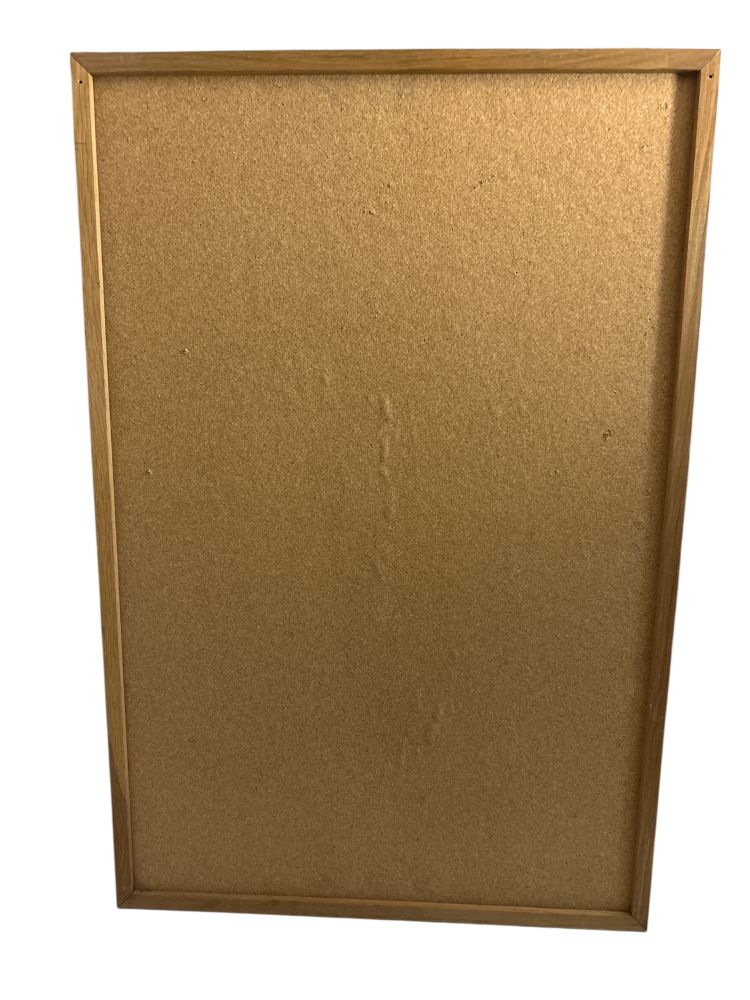 Cork Bulletin Board 36x24 Inch