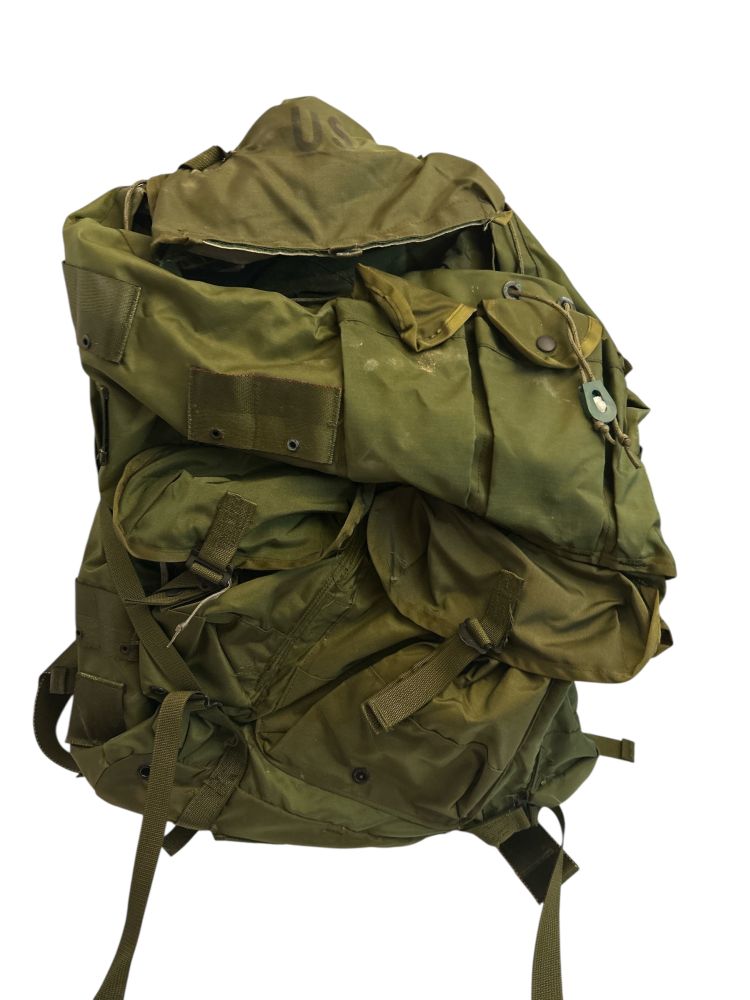Authentic U.S. Army Military Backpack - Vietnam Era Antique