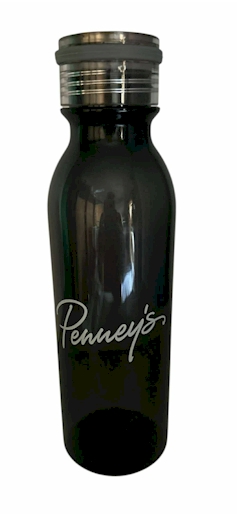 Penney’s Clear Plastic Water Bottle – 9.5"