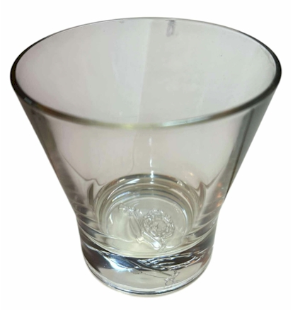 Royal Crown Liquor Glass – 3.5" Tapered Shot / Whiskey Glass
