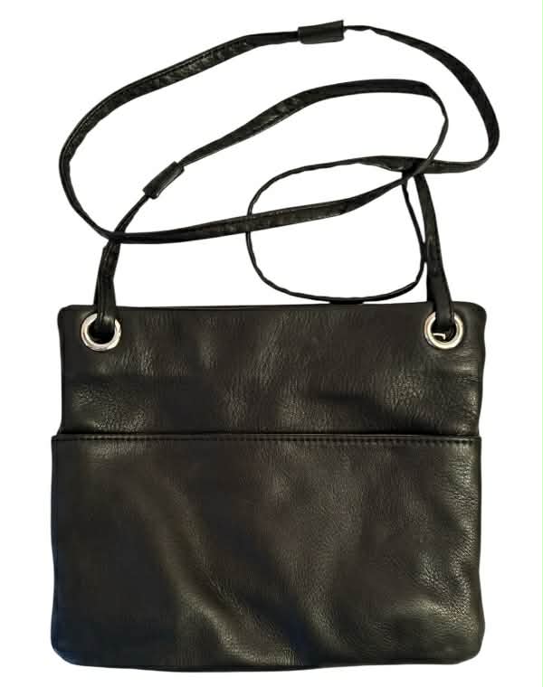 Margot Soft Leather Crossbody Bag Purse 8.5x7.5