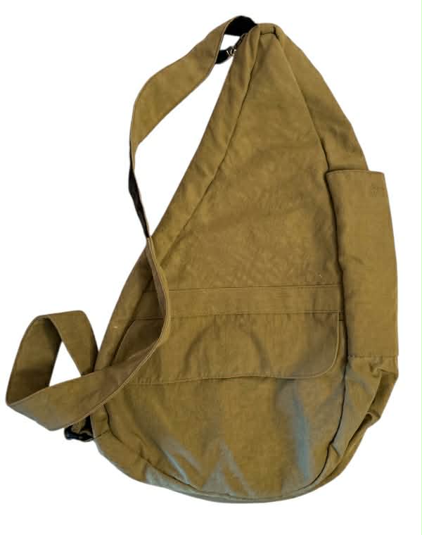 Ameribag Healthy Back Bag Nylon Shoulder Backpack Purse 11x17.5