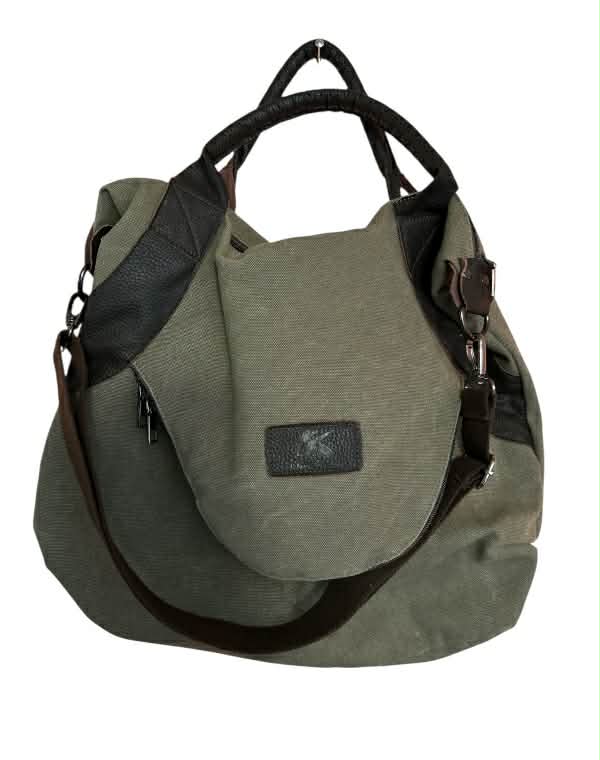 Jamie Tackett Canvas Tote Purse 16x19