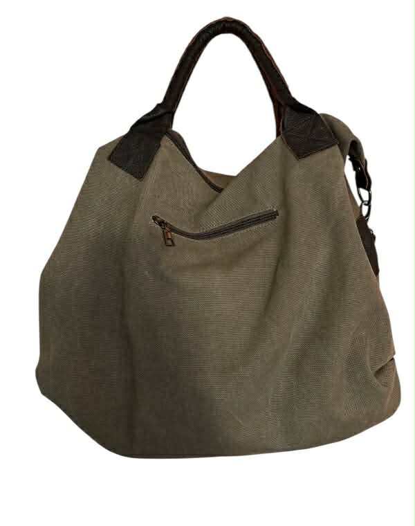 Jamie Tackett Canvas Tote Purse 16x19
