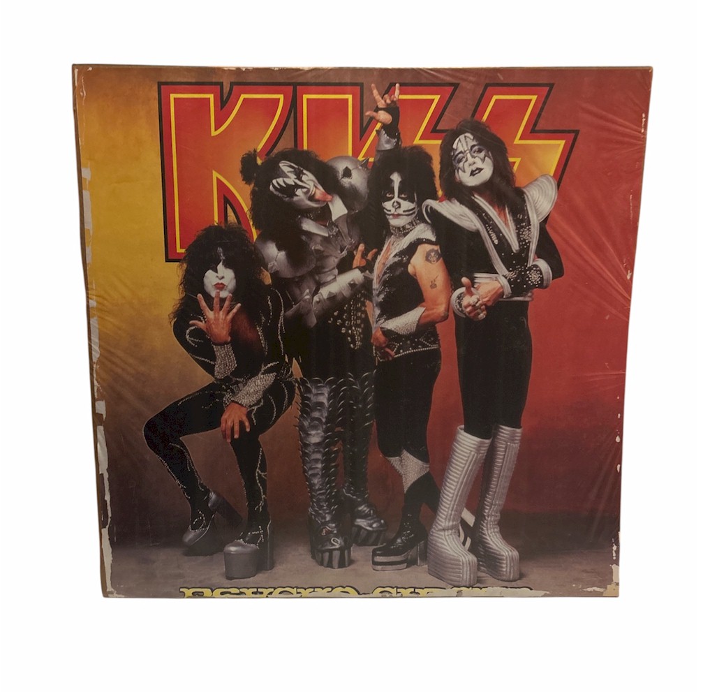 KISS Record Store Promo Double Sided Poster 23x23