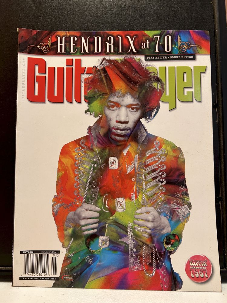 Guitar Player May 2012 Hendrix at 70 Magazine VG