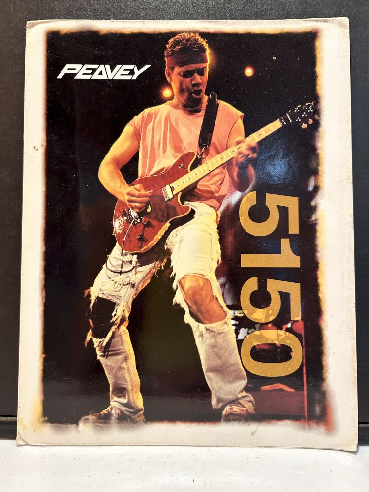 Peavey 5150 Promo Magazine Very Good Condition