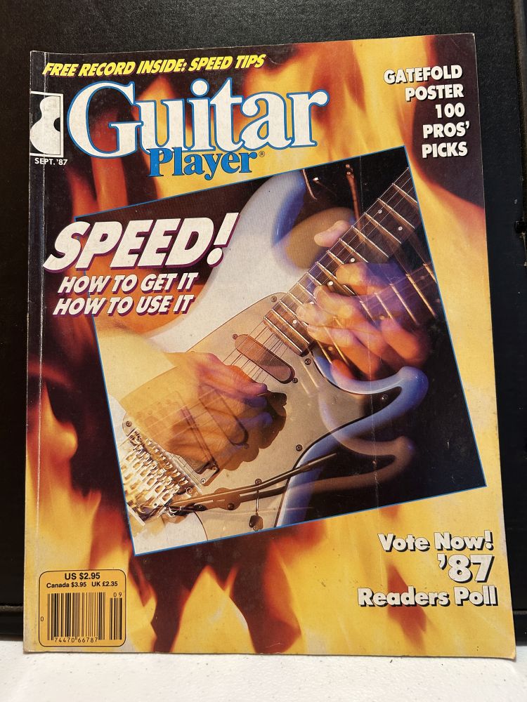 Guitar Player Magazine September 1987 VG