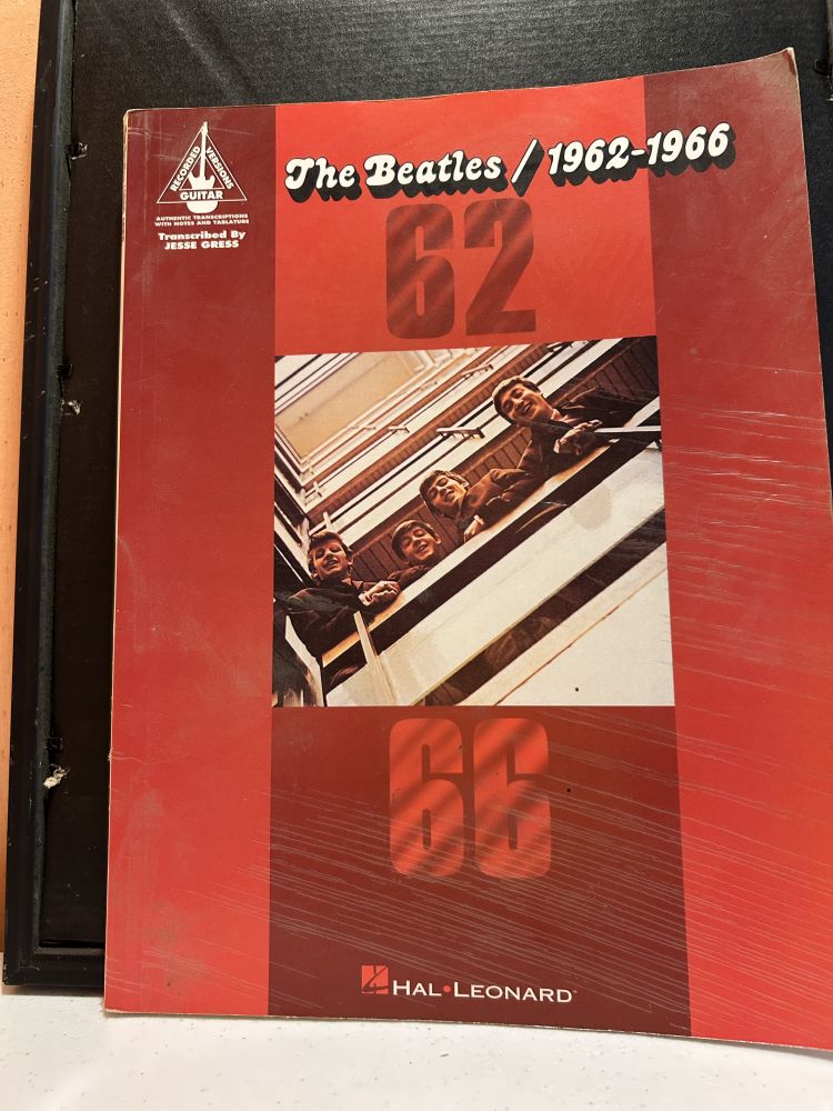 The Beatles 1962-1966 Hal Leonard Tab Book VG