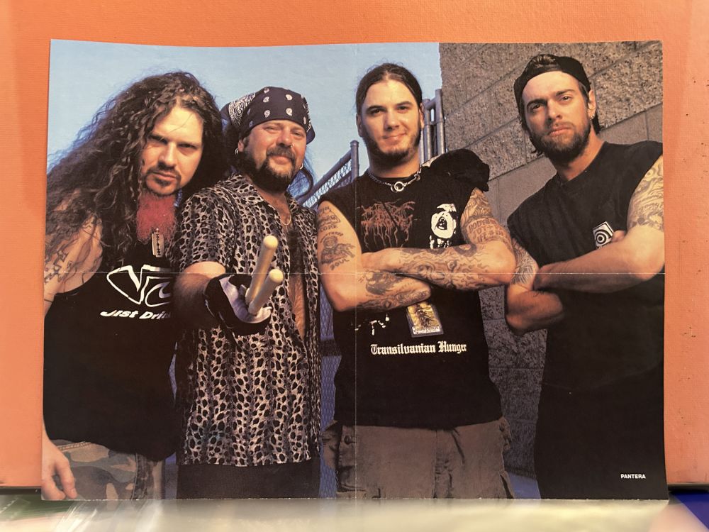 Pantera 16x21 Band Poster Mint Condition