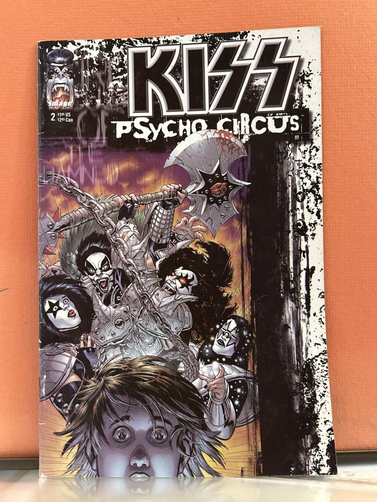 KISS Psycho Circus Comic Book Issue #2 Mint 1997 Image