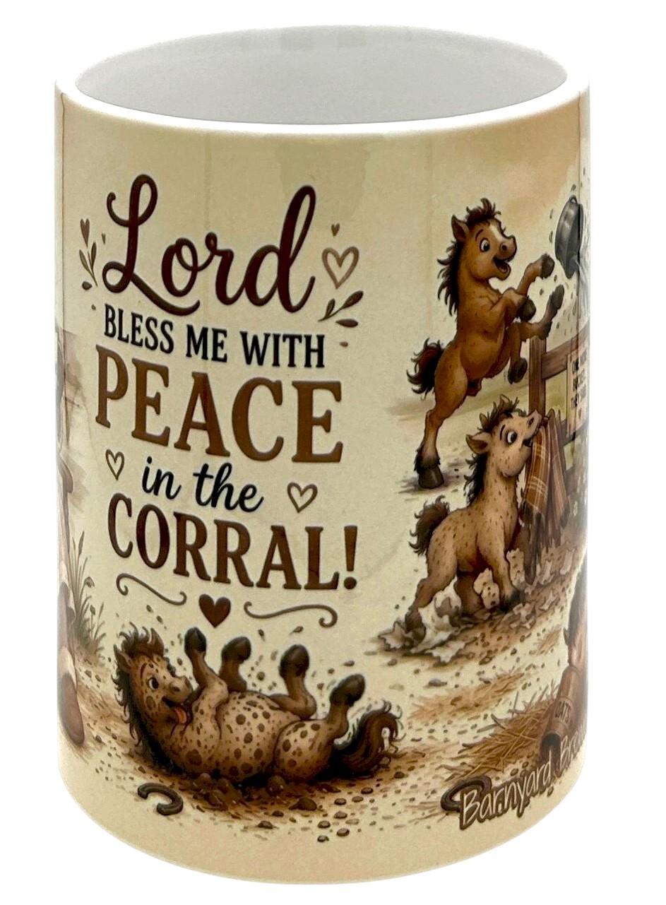  Cute Mama Horse Coffee Mug 15oz Funny Farmhouse Christian Gift Barnyard Brewers