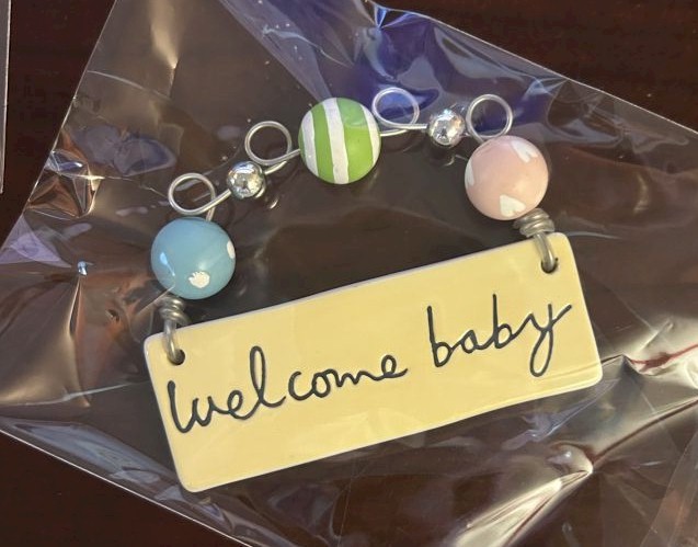 Ceramic Baby Decoration Package Topper