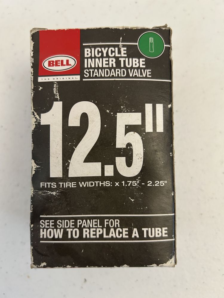 Bell Bicycle Inner Tube 12.5" - Standard Valve