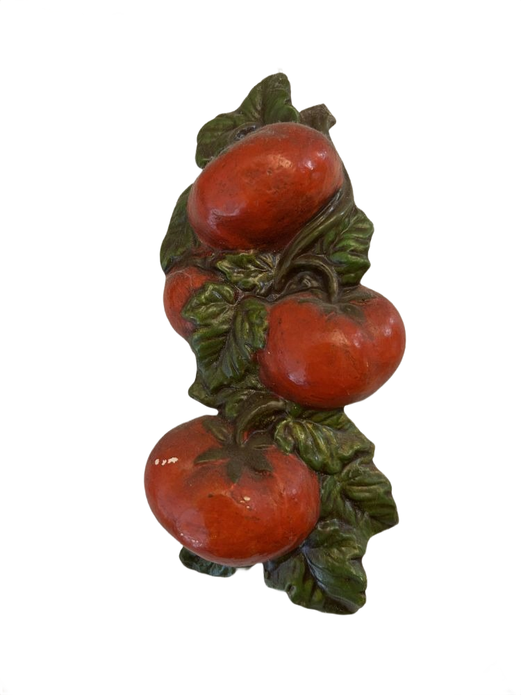 Pottery Tomatoes Hanging Wall Decor - Vintage