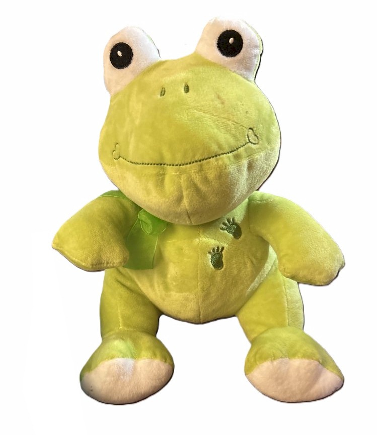 Plush Frog Stuffed Toy - 14 Inches