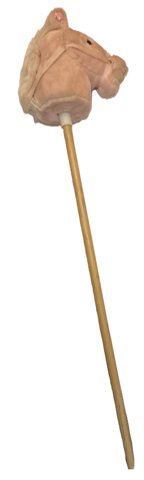 Kids' Stick Horse with Whinny Sounds