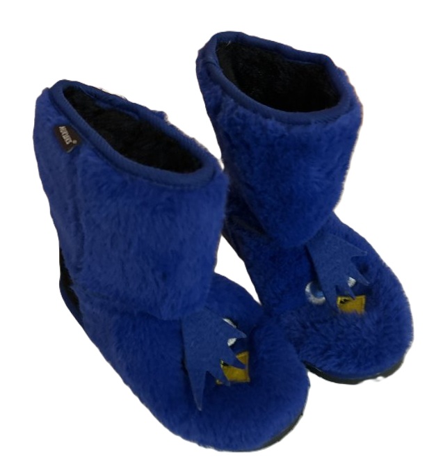 Boys' Blue Character Slippers - Size 10