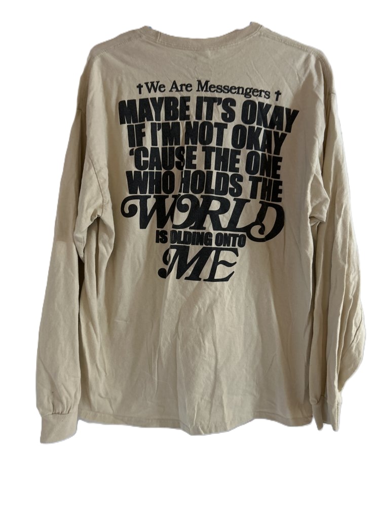 Men's "Trust in the Lord" Graphic Long Sleeve T-Shirt - XL