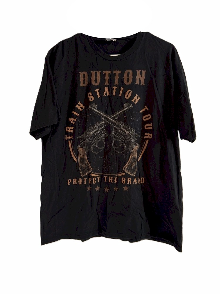 Men's Dutton Train Station Tour Graphic T-Shirt - XL