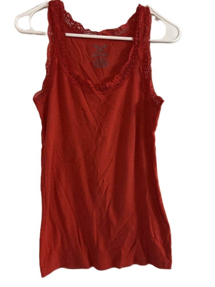 Women's Faded Glory Lace Trim Tank Top