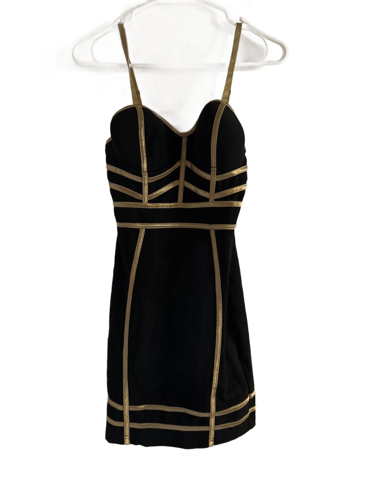Women's Shein Black Bodycon Dress - XS