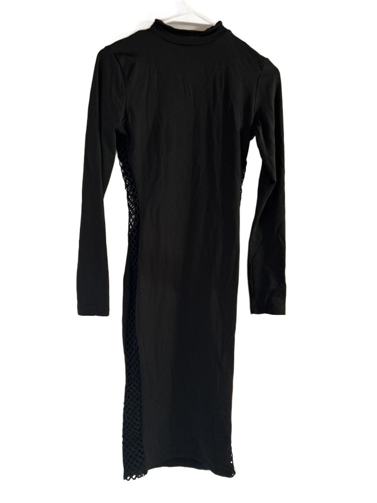 Women's Long Sleeve Black Dress
