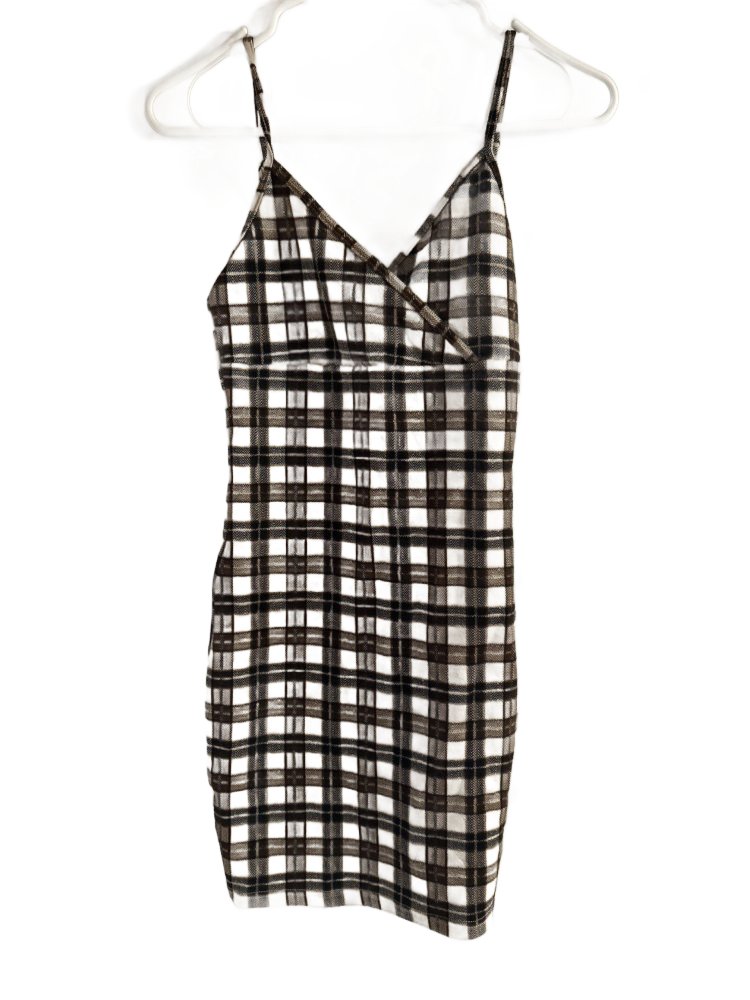 Women's Shein Plaid Spaghetti Strap Dress