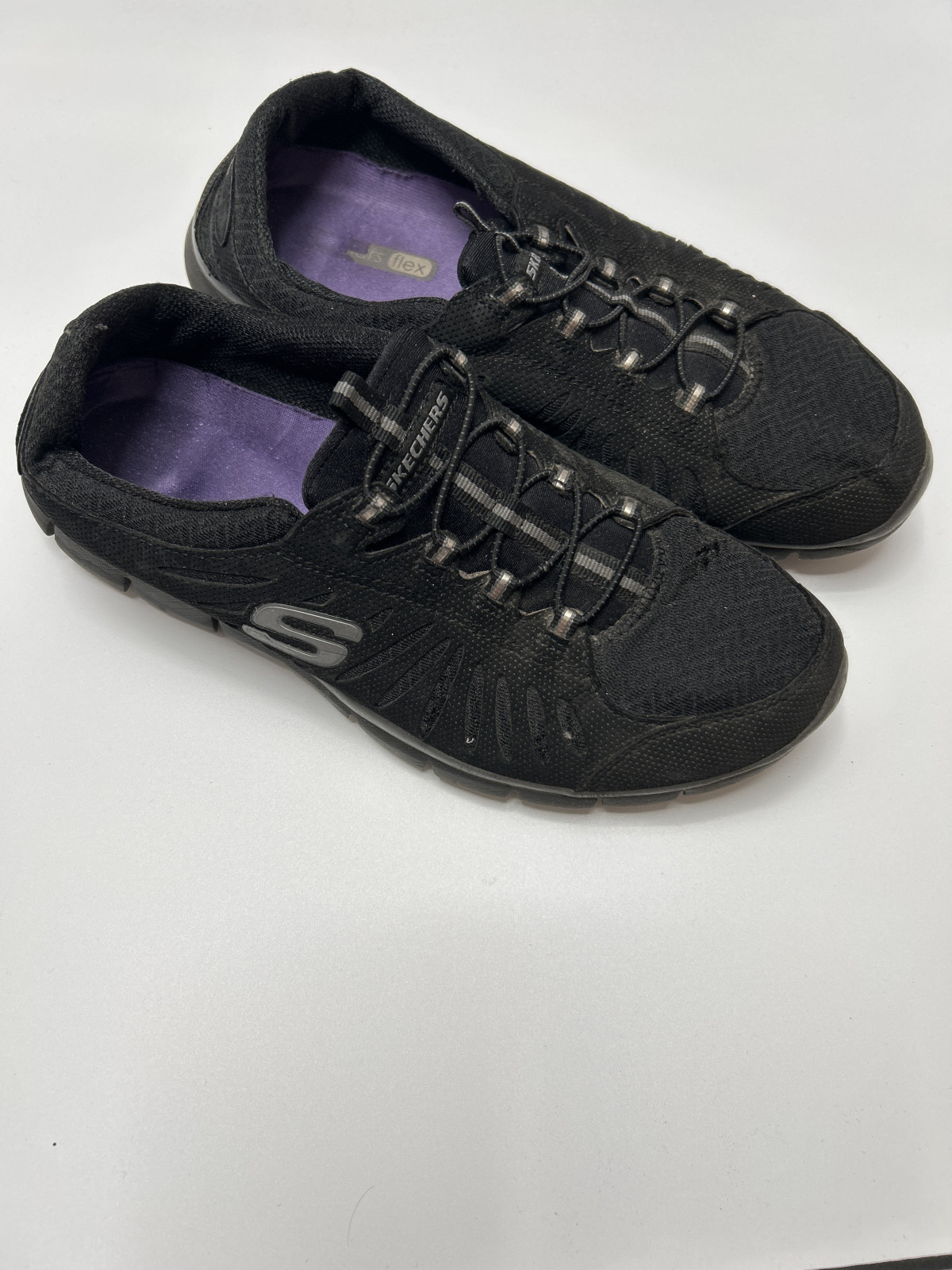 Women's Skechers Black Slip-On Shoes