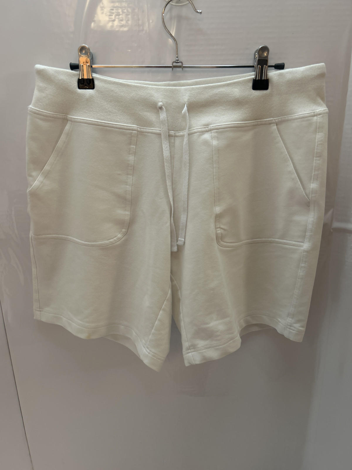 Women's Athletic Works White Shorts
