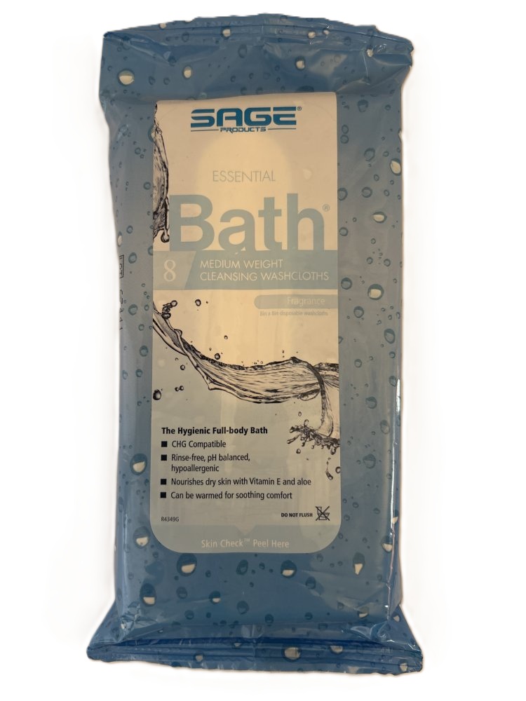Sage Medium Weight Cleansing Washcloths