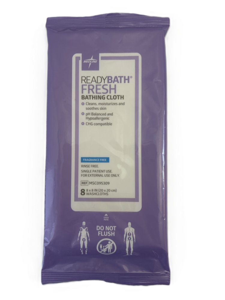 Medline ReadyBath Fresh Bathing Cloths