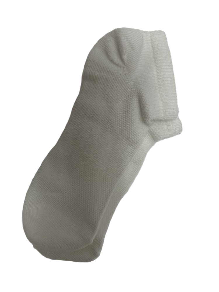 Women's White Ankle Sock