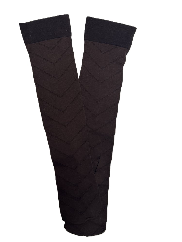 Women's Over-the-Knee Black Socks