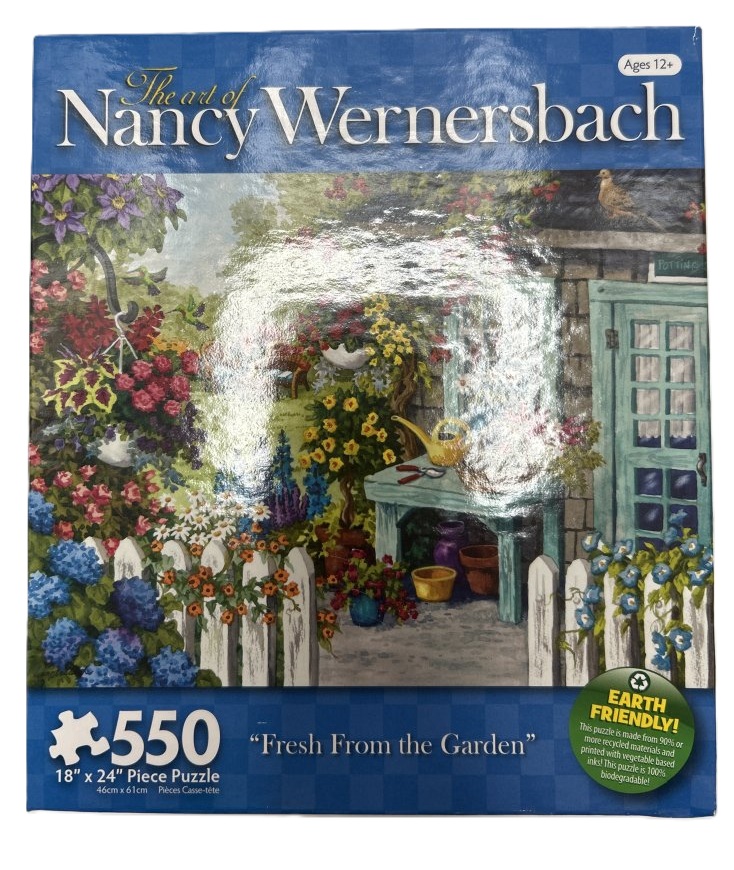 Nancy Wernersbach 'Fresh From the Garden' 550-Piece Puzzle