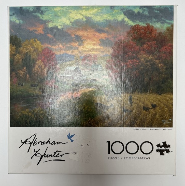 Abraham Hunter 1000 Piece Puzzle - Golden Retreat