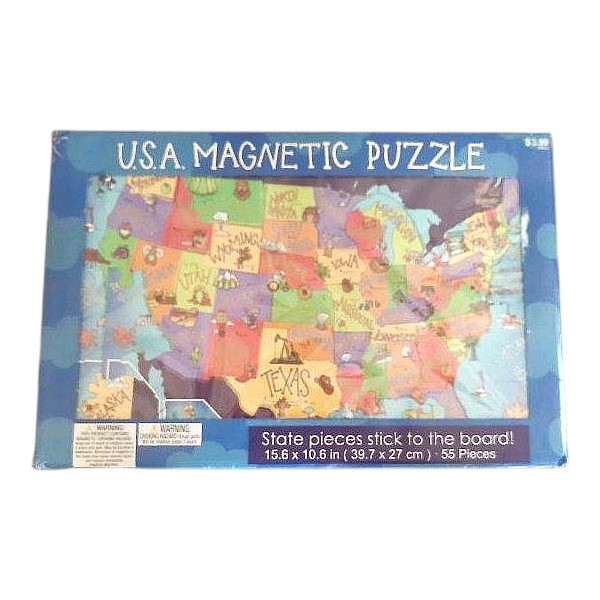USA Magnetic Puzzle