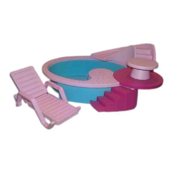 Pink Pool Playset